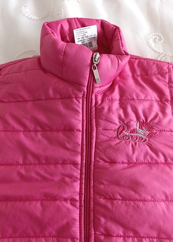 Kız Çocuk Fermuarlı Yelek - Görsel 2