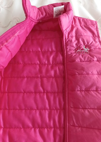 Kız Çocuk Fermuarlı Yelek - Görsel 4