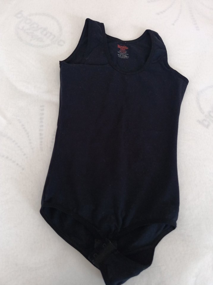 Uzun Kollu Siyah çıtçıtlı Body - Görsel 2