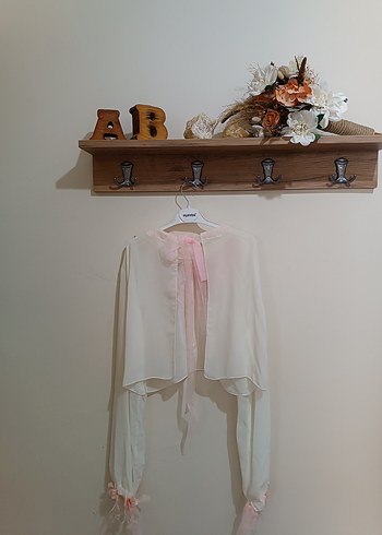 Pembe Bohem Uzun Salaş Kadın Abiye - Görsel 8