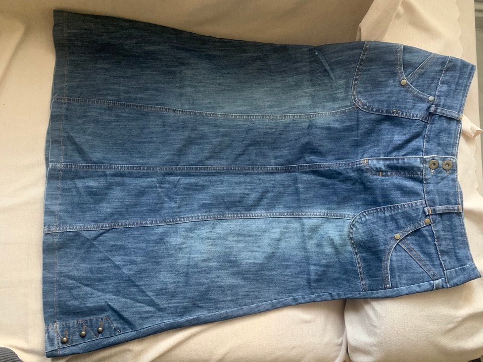 Vintage Uzun Kot Etek - Görsel 4