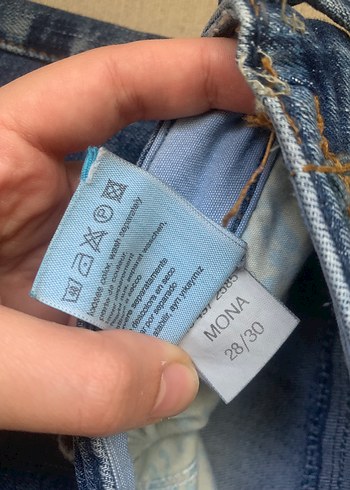 Mavi Denim Pantolon - Görsel 4