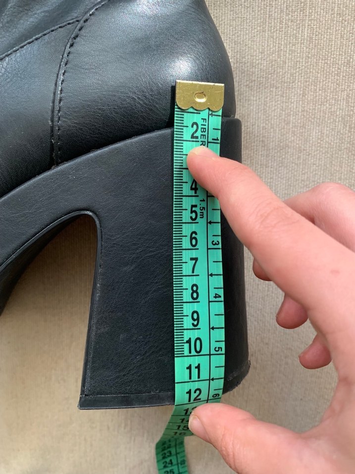 Platform goth deri bot - Görsel 5