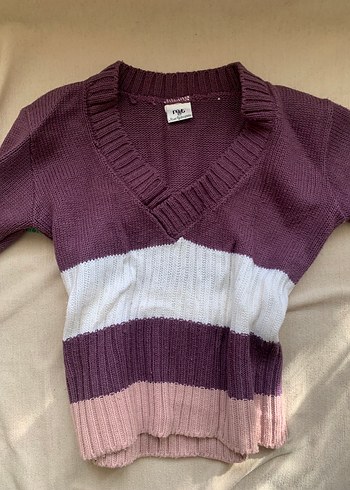 Vintage v yaka kazak - Görsel 2