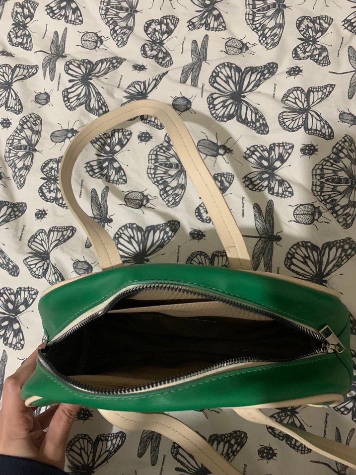 Yeşil Parisian Deri Kadın Çanta - Görsel 2