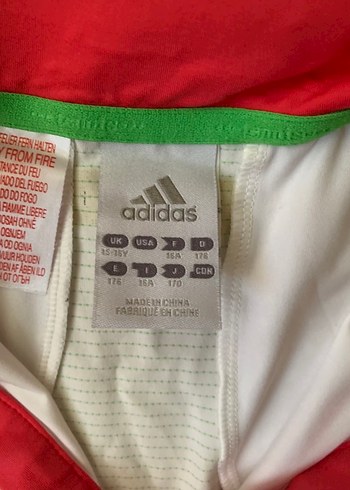 Adidas Beyaz Kısa Kollu Polo Tişört - Görsel 2