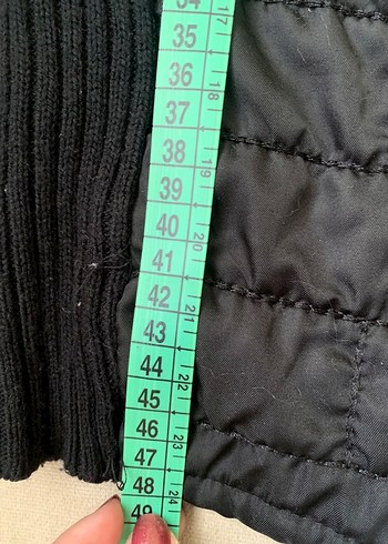 Vintage Fermuarlı Siyah Kadın Ceket - Görsel 6