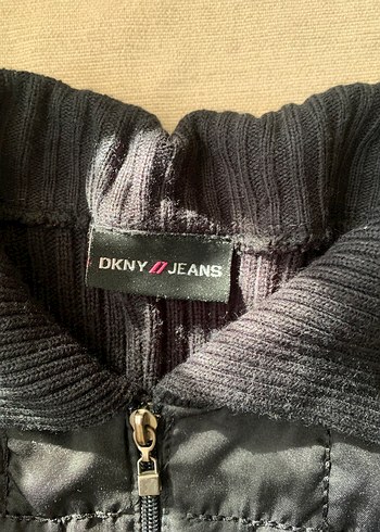 Vintage Fermuarlı Siyah Kadın Ceket - Görsel 4