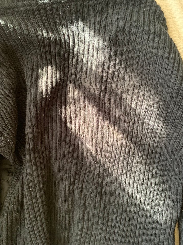 Vintage Fermuarlı Siyah Kadın Ceket - Görsel 5