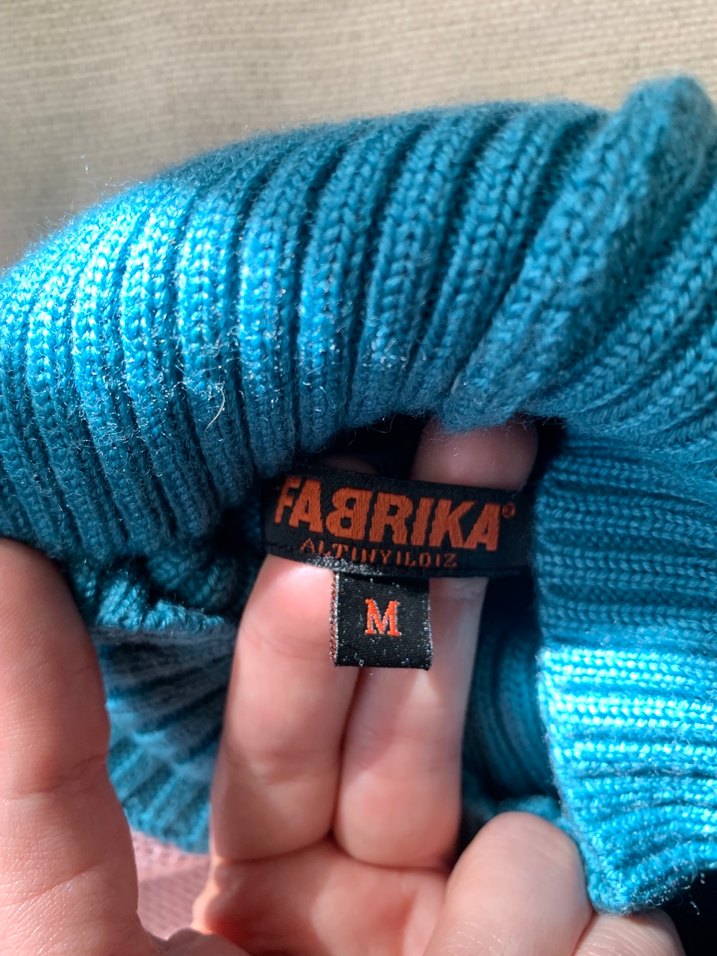 Vintage Balıkçı yaka kazak - Görsel 2