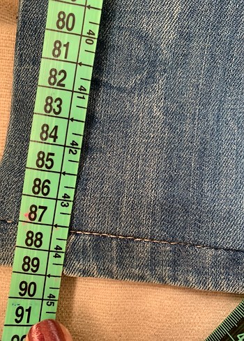 Vintage Denim Pantolon - Görsel 11