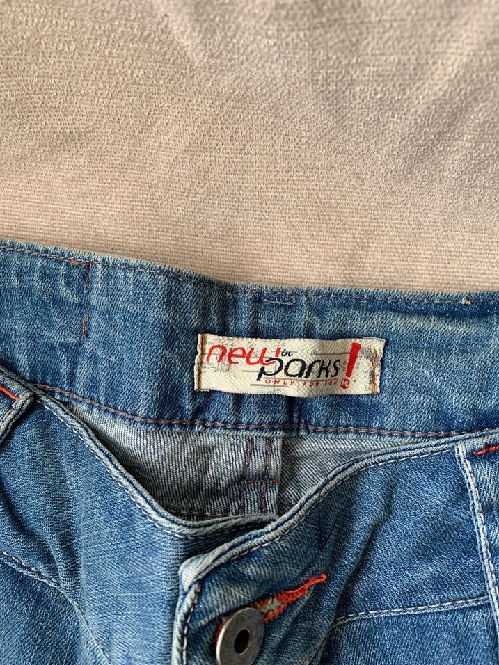 Vintage Denim Pantolon - Görsel 3