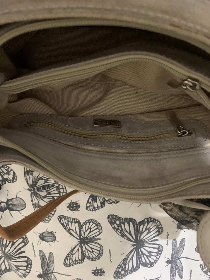 Bej Süet Bohem Hotiç Çanta - Görsel 4