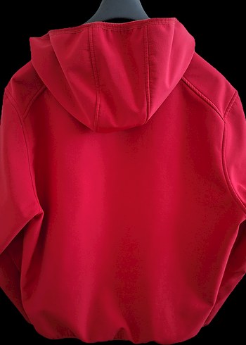 Kırmızı Fermuarlı Erkek Streetwear Ceket - Görsel 2