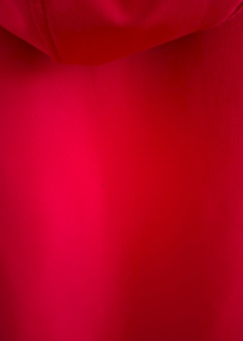 Kırmızı Fermuarlı Erkek Streetwear Ceket - Görsel 6