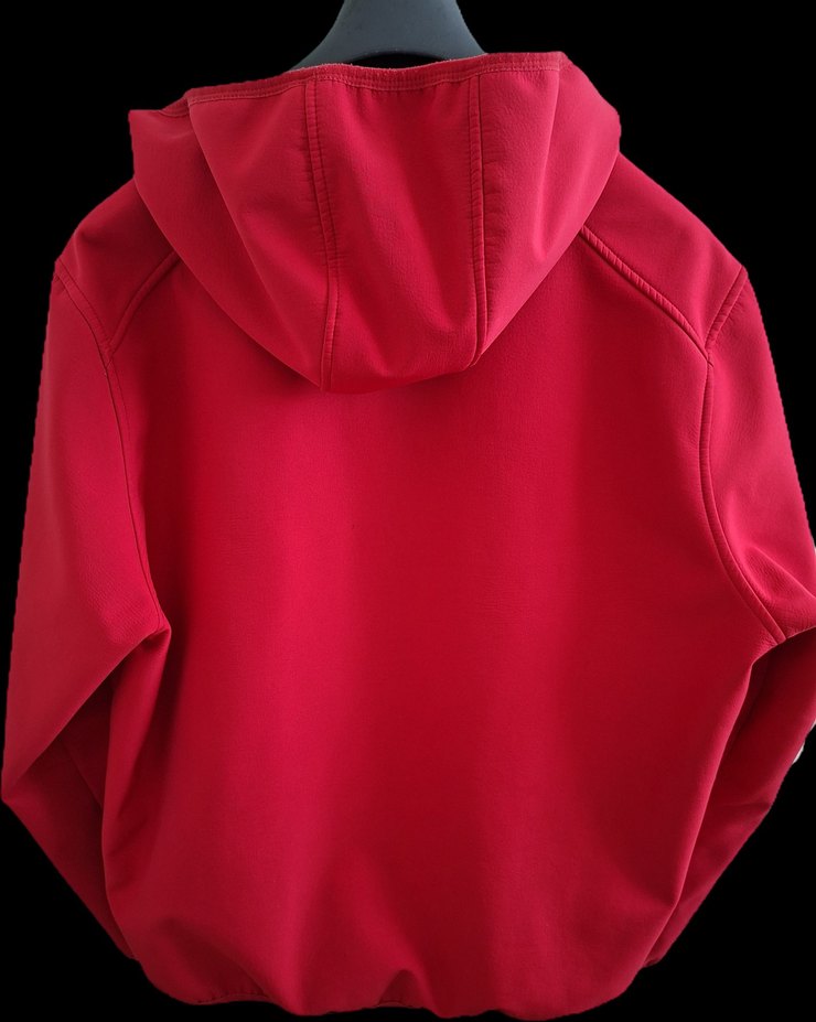 Kırmızı Fermuarlı Erkek Streetwear Ceket - Görsel 2