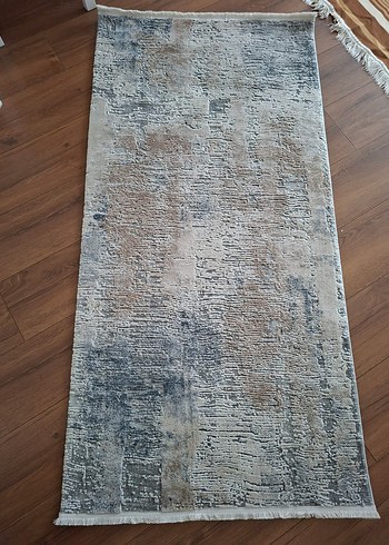 Diğer Modern Soyut Desenli Gri Bej Hali