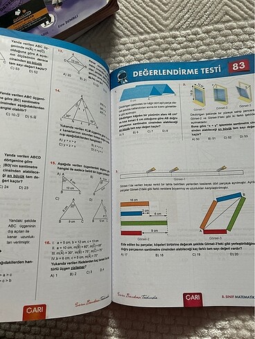  Arı Atölyem matematik soru bankası tadında