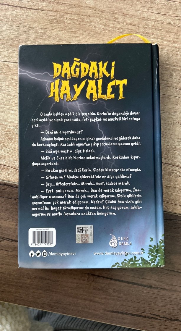 Dağdaki Hayalet - Çocuk Kitabı - Görsel 2