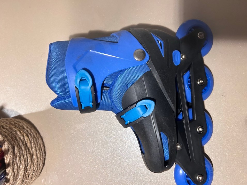 Ayarlanabilir Mavi Erkek Inline Paten - Görsel 3