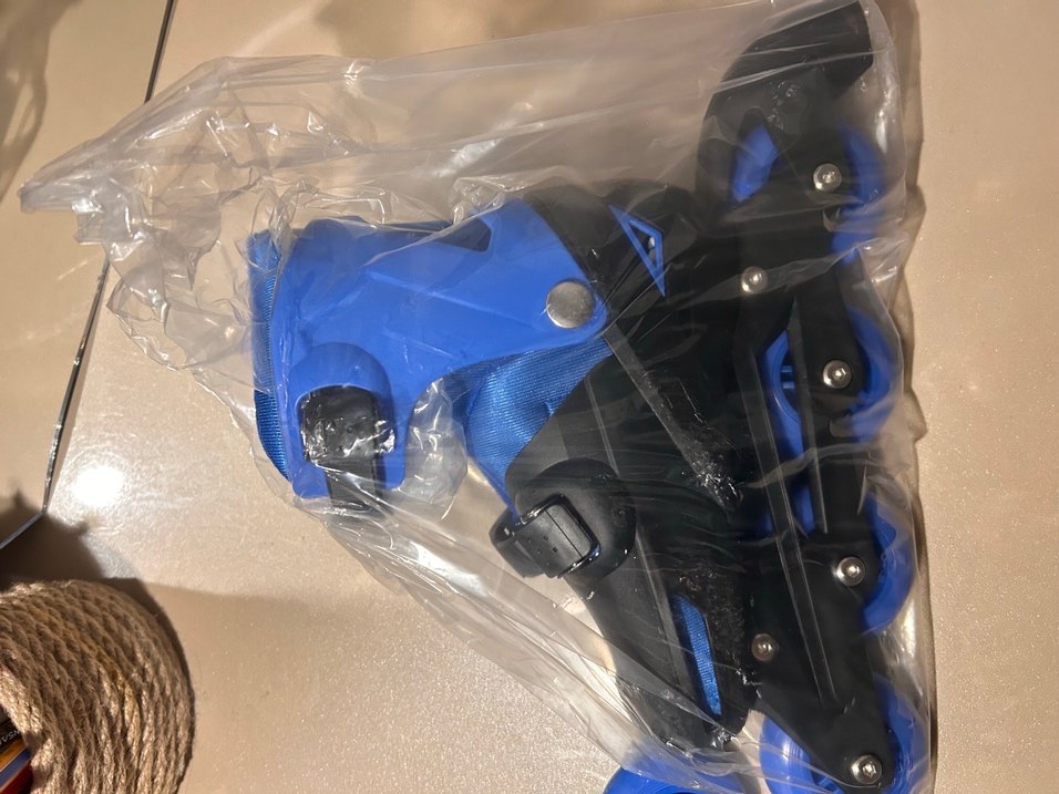 Ayarlanabilir Mavi Erkek Inline Paten - Görsel 5