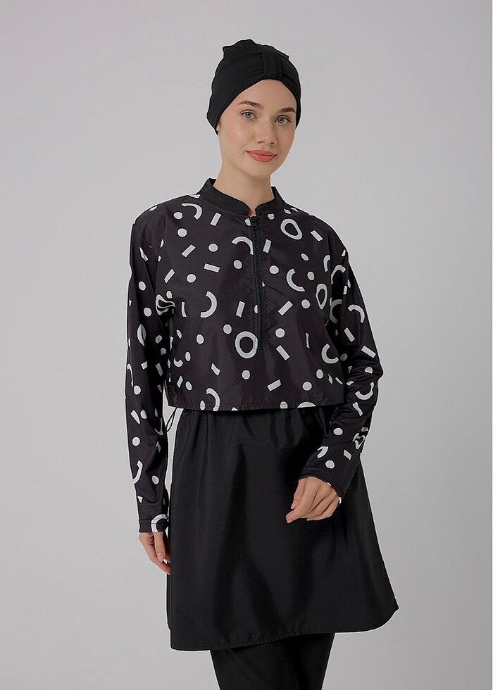 Croplu manuka model tesettür haşema - Görsel 3