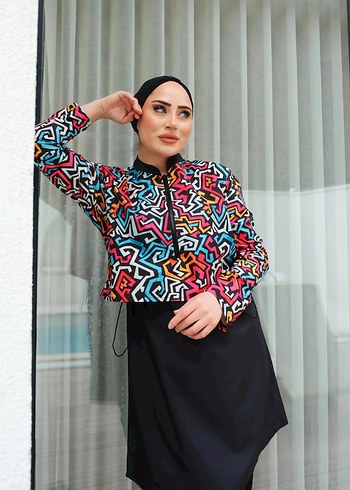 Croplu manuka model tesettür haşema - Görsel 2