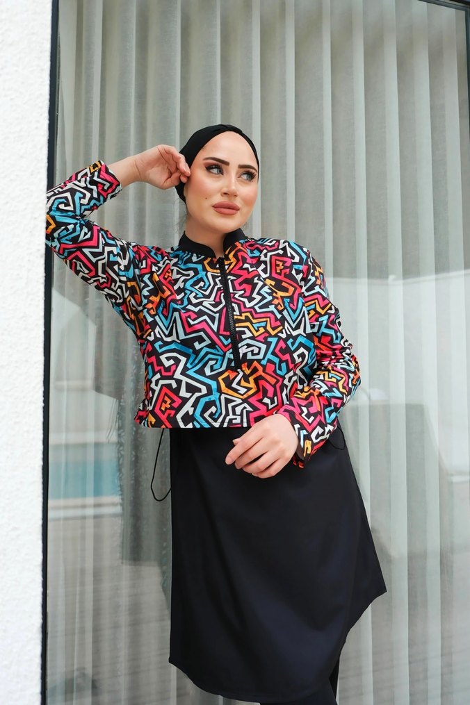 Croplu manuka model tesettür haşema - Görsel 2