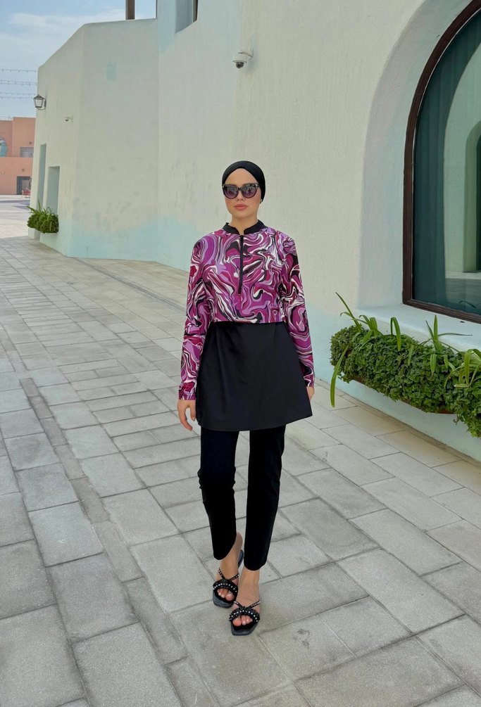 Croplu manuka model tesettür haşema - Görsel 4