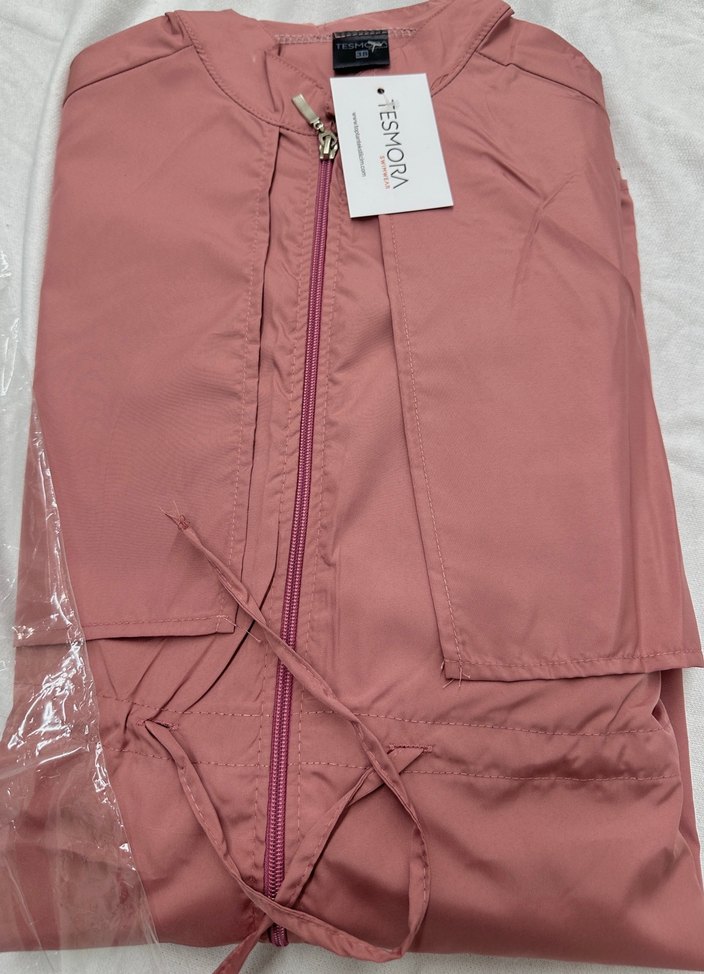 Pelerin detaylı tesettür haşema - Görsel 2