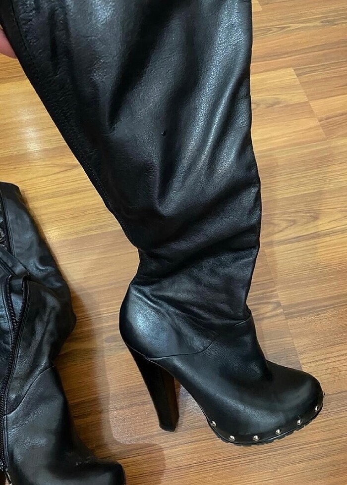 Platform topuklu çizme - Görsel 2