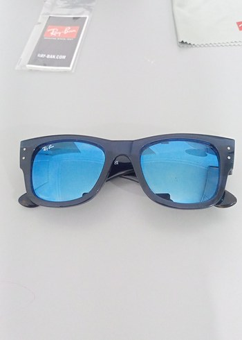 Ray-Ban Kadın/Erkek Mavi Street Wear Güneş Gözlüğü - Görsel 2