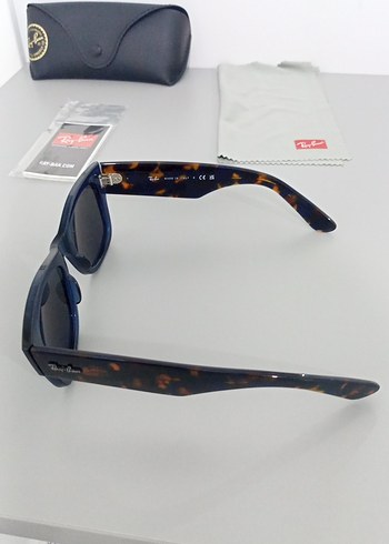 Ray-Ban Kadın/Erkek Mavi Street Wear Güneş Gözlüğü - Görsel 3