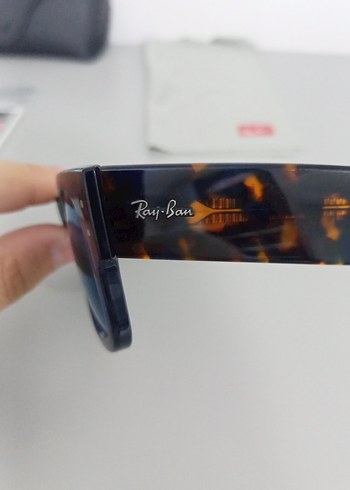 Ray-Ban Kadın/Erkek Mavi Street Wear Güneş Gözlüğü - Görsel 4