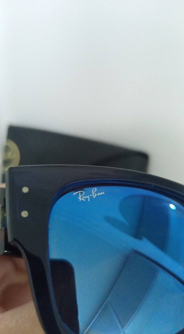 Ray-Ban Kadın/Erkek Mavi Street Wear Güneş Gözlüğü - Görsel 5