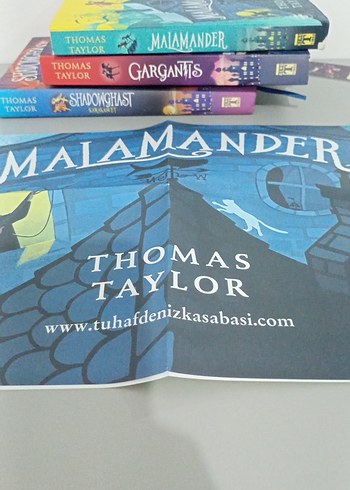 Thomas Taylor Kitap Seti: Maiamander, Gargantis, Shadowghast - Görsel 2