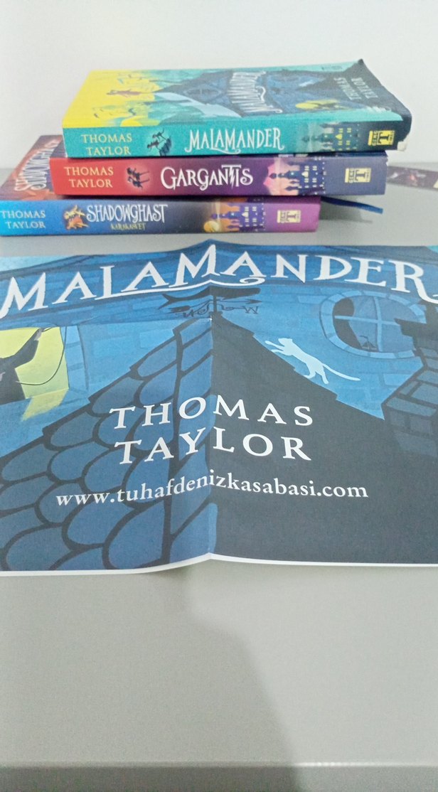 Thomas Taylor Kitap Seti: Maiamander, Gargantis, Shadowghast - Görsel 2