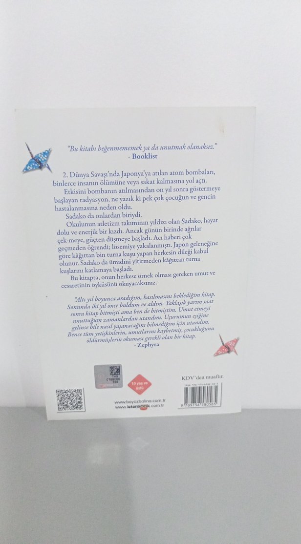 Sadako ve Kağıttan Bin Turna Kuşu - Eleanor Coerr - Görsel 2