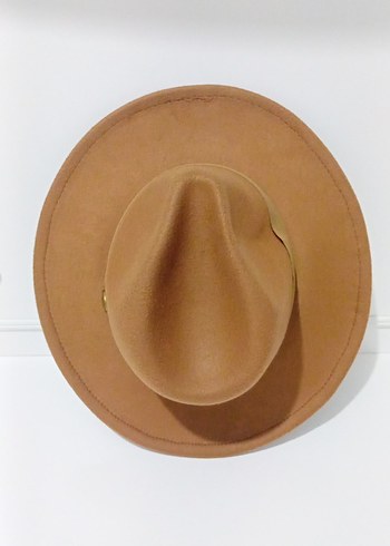 Bej Süet Bohem Şapka - Görsel 3