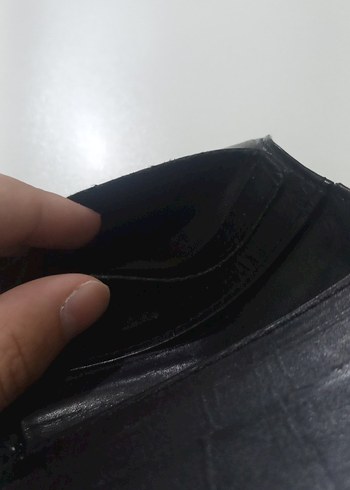 Siyah Minimalist Erkek Cüzdan - Görsel 9