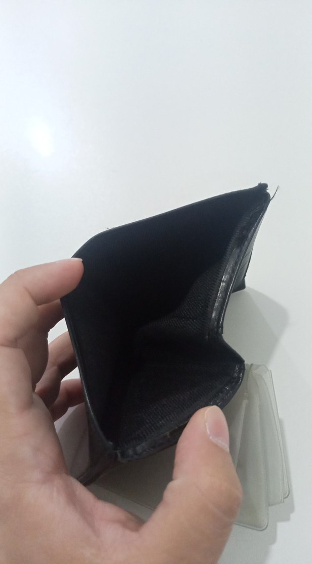 Siyah Minimalist Erkek Cüzdan - Görsel 5