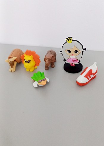 Renkli Mini Aksiyon Figürleri Seti