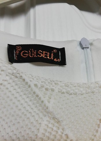 Dantel Detaylı Beyaz Bohem Uzun Elbise - Görsel 2