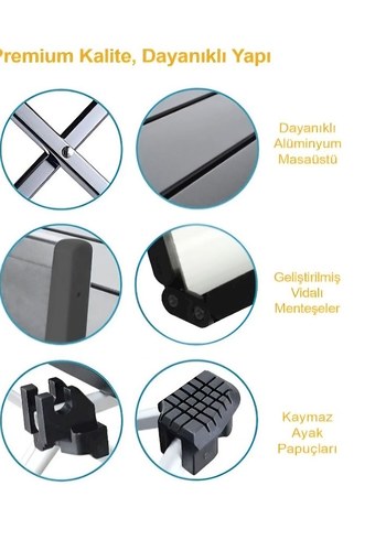 Haegs Full Alüminyum Katlanır
Kamp Sehpa - Görsel 3