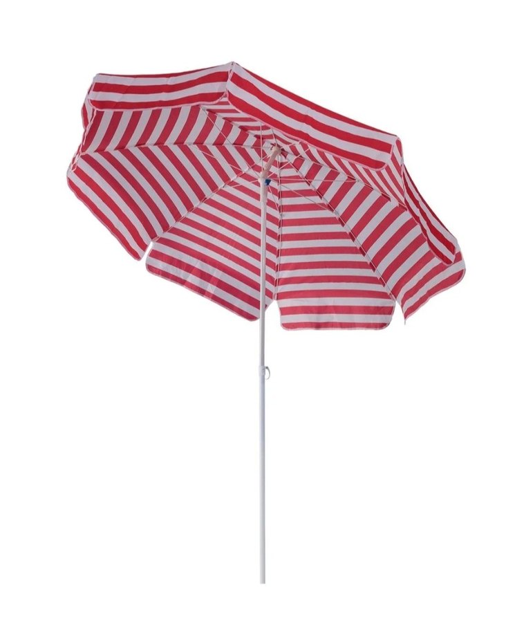 Renkli Kırmızı Çizgili Erkek Şemsiye - Görsel 3