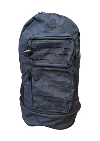 Lacivert Desenli Fermuarlı Erkek Sırt Çantası - Görsel 2