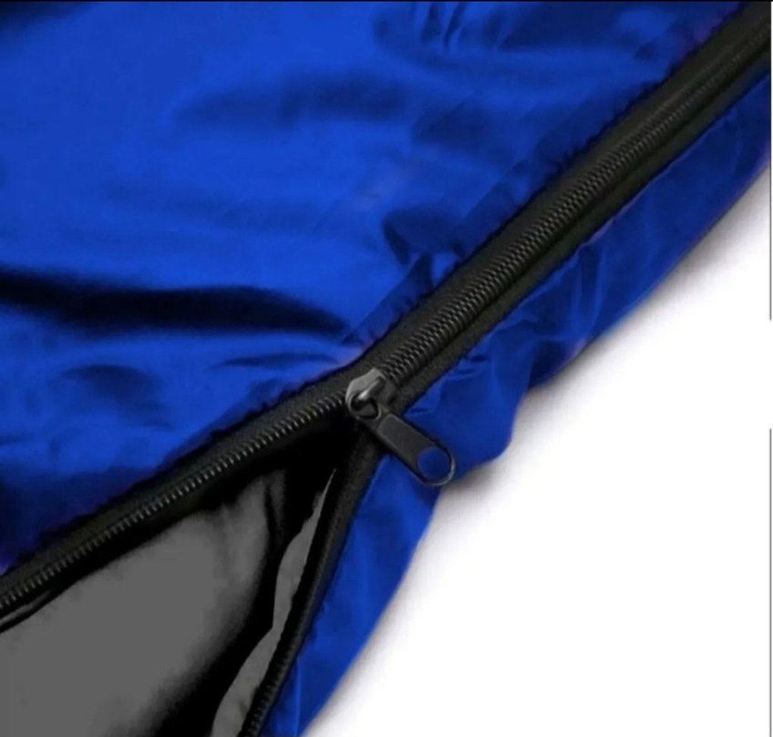 Çift Kişilik Mavi Uyku Tulumu - Görsel 5