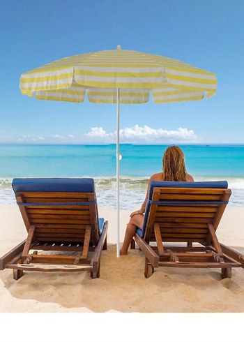 200 Cm Plaj Şemsiyesi, Bahçe
Şemsiyesi, Balkon Şemsiyesi - Görsel 4