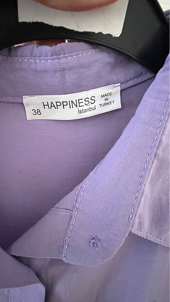 Düz mor Gömlek - Görsel 3