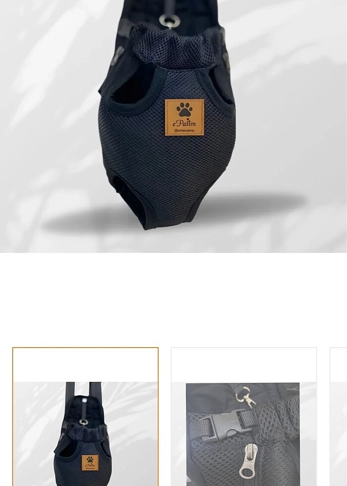 Kedi köpek taşıyıcı Ana kucağı - Görsel 2